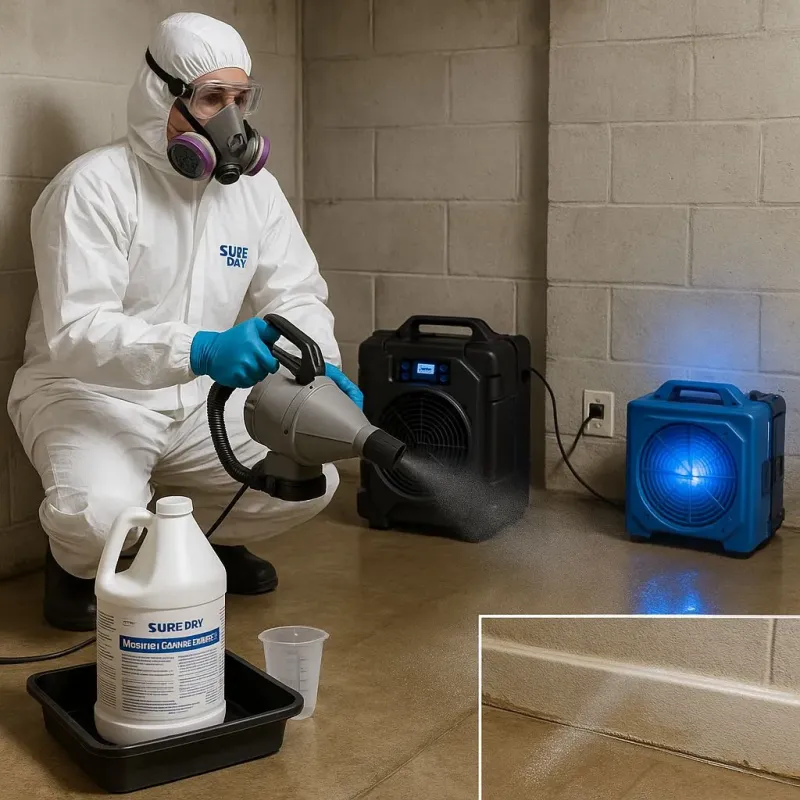 Sanitization and Odor Removal process in Lake Elmo, MN
